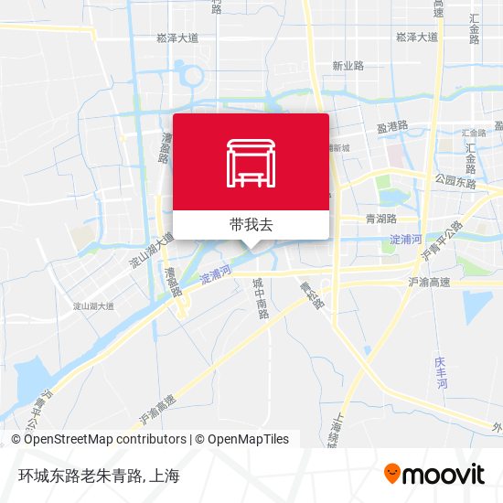 环城东路老朱青路地图