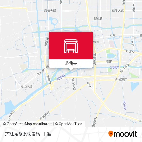 环城东路老朱青路地图