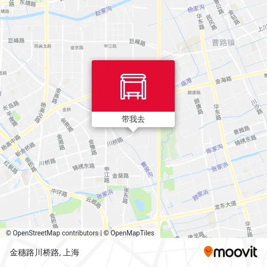 金穗路川桥路地图