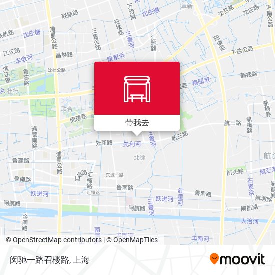 闵驰一路召楼路地图