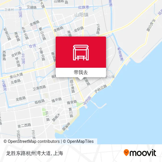 龙胜东路杭州湾大道地图