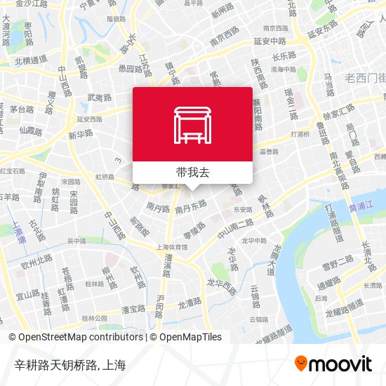 辛耕路天钥桥路地图