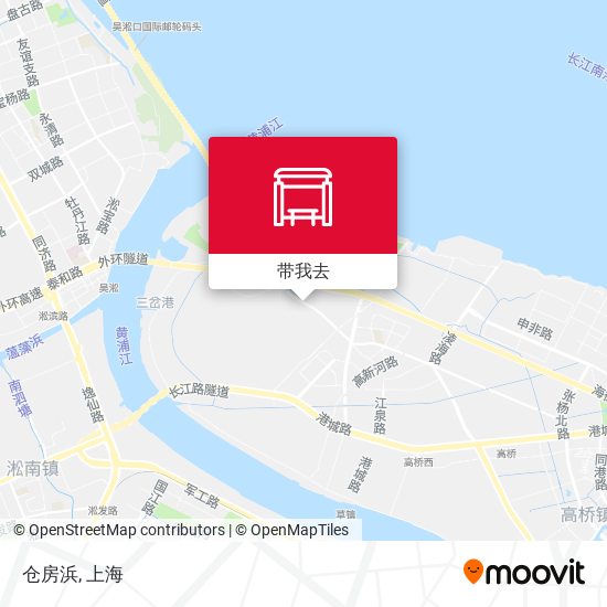 仓房浜地图