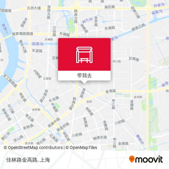 佳林路金高路地图