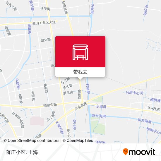 蒋庄小区地图