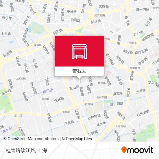 桂箐路钦江路地图