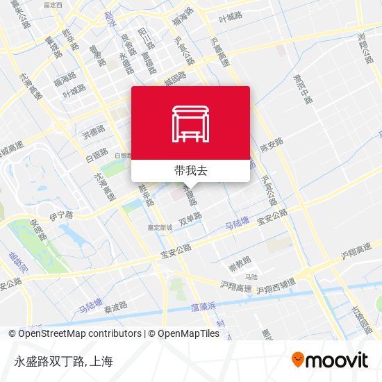 永盛路双丁路地图