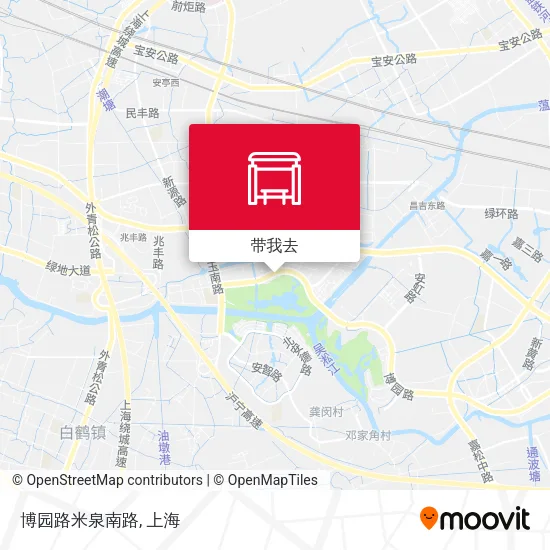 博园路米泉南路地图