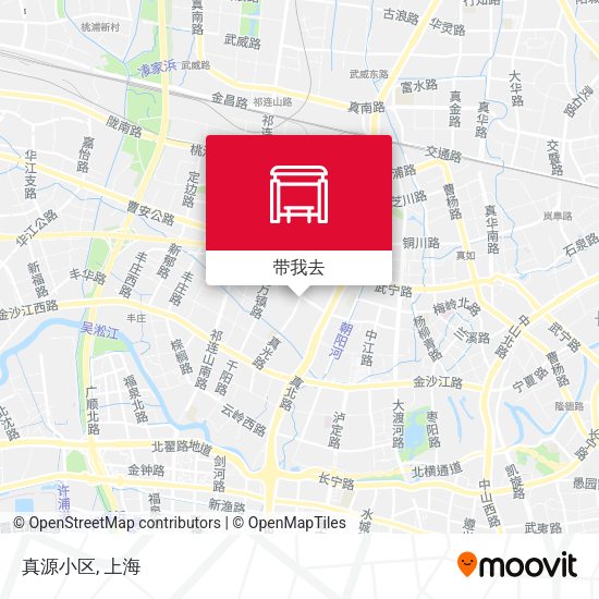 真源小区地图