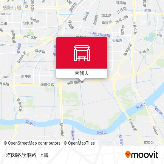 塔闵路欣浪路地图