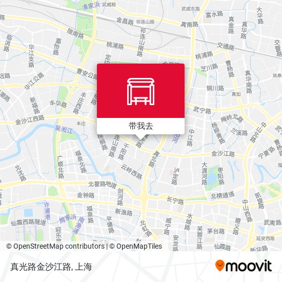 真光路金沙江路地图