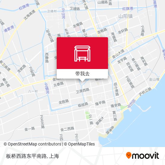 板桥西路东平南路地图