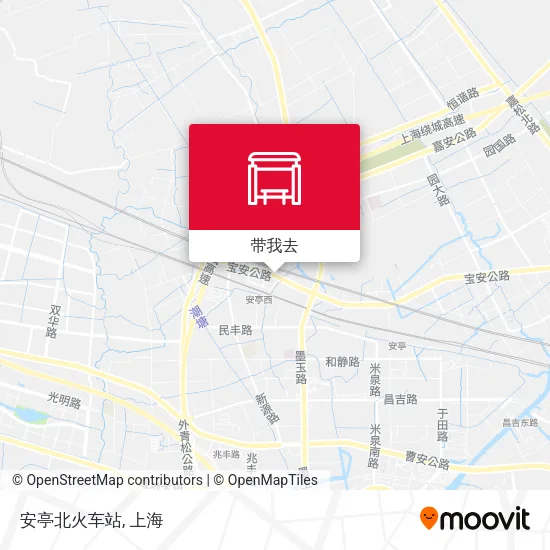 安亭北火车站地图