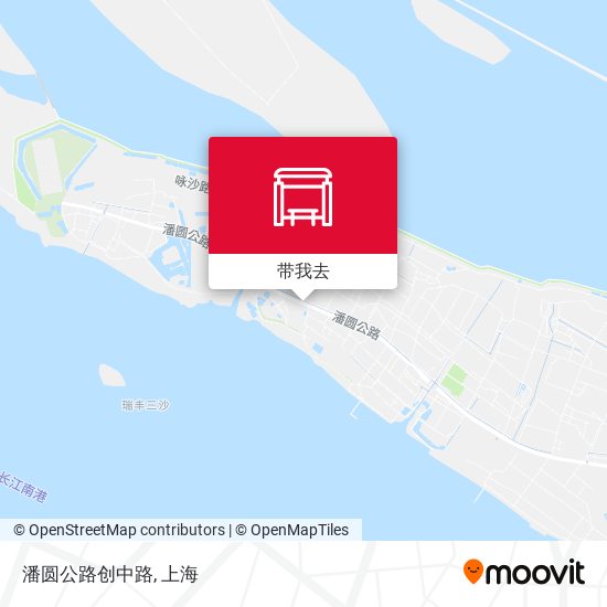 潘圆公路创中路地图