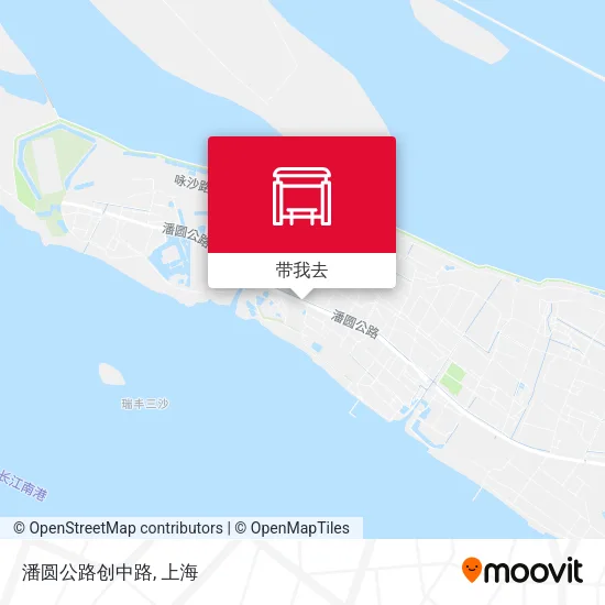 潘圆公路创中路地图