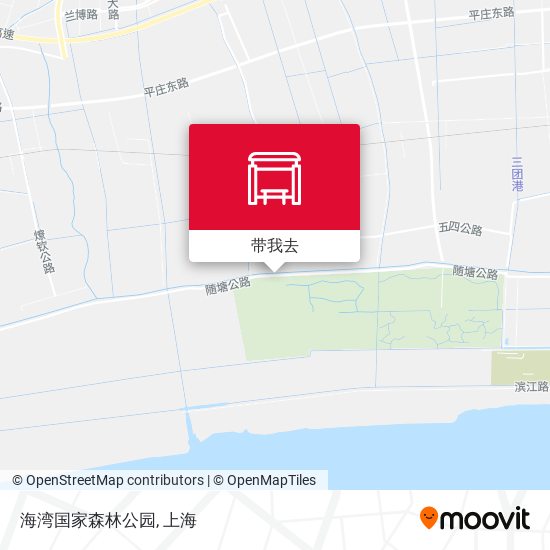 海湾国家森林公园地图