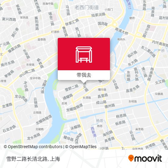 雪野二路长清北路地图