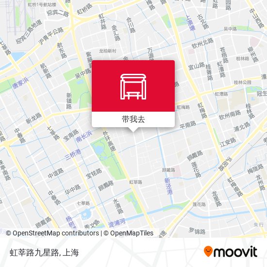 虹莘路九星路地图