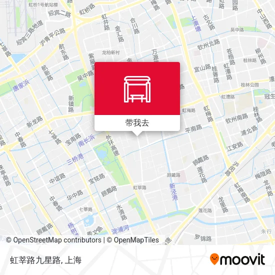 虹莘路九星路地图