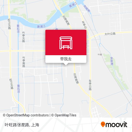叶旺路张星路地图