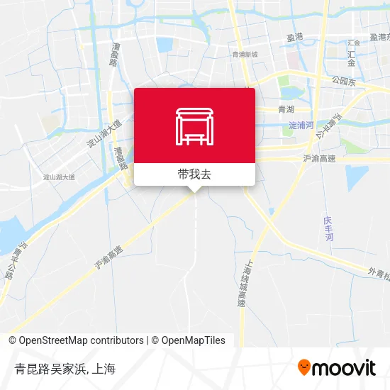 青昆路吴家浜地图