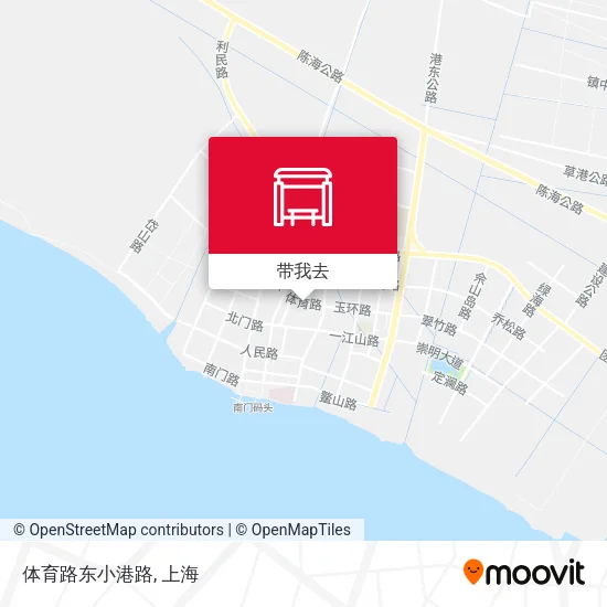 体育路东小港路地图