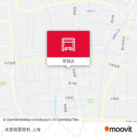 友爱路爱星村地图