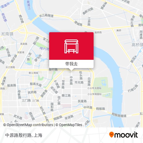 中原路殷行路地图