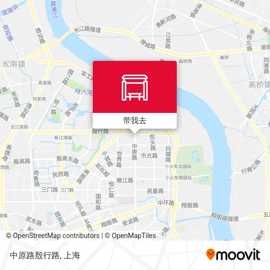 中原路殷行路地图