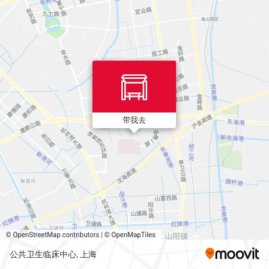 公共卫生临床中心地图