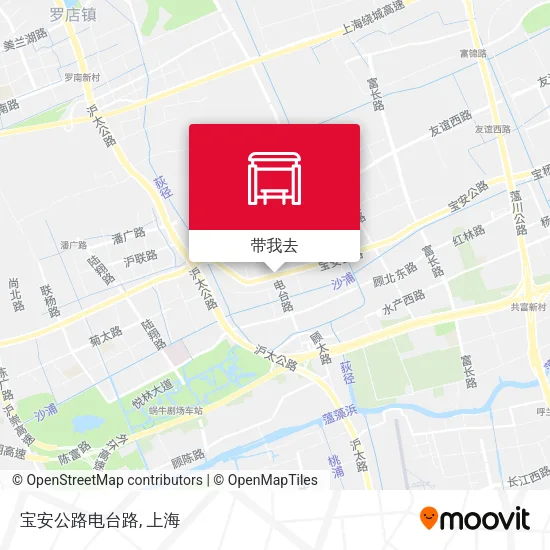 宝安公路电台路地图