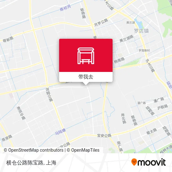 横仓公路陈宝路地图