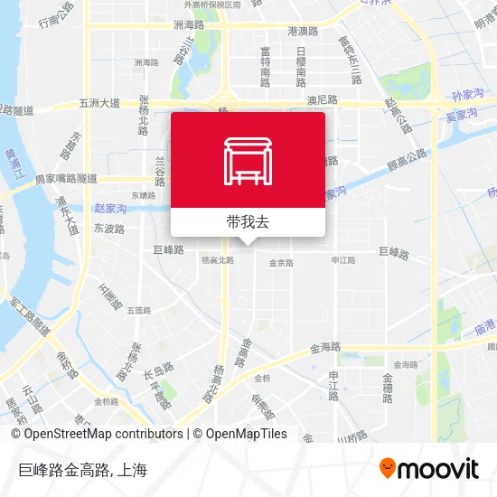 巨峰路金高路地图