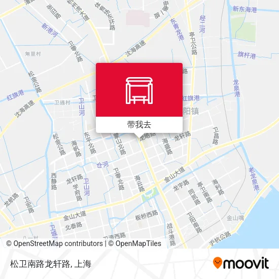 松卫南路龙轩路地图