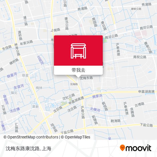 沈梅东路康沈路地图