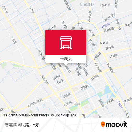 普惠路裕民路地图
