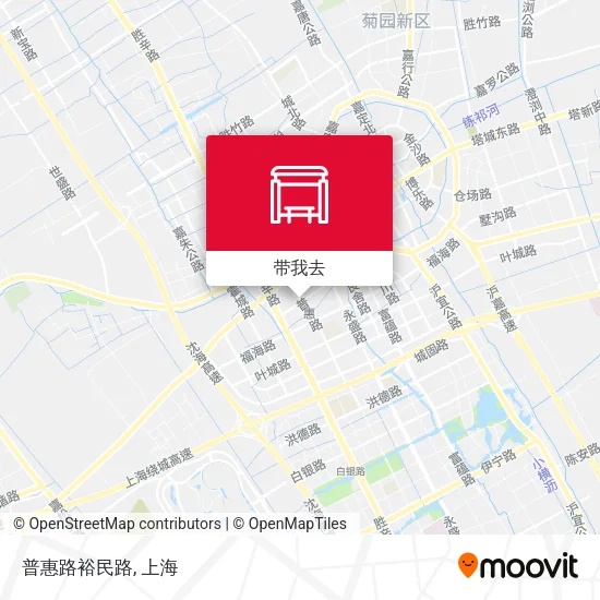 普惠路裕民路地图