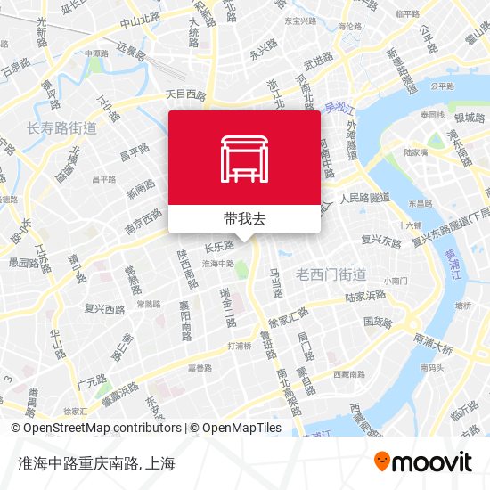 淮海中路重庆南路地图
