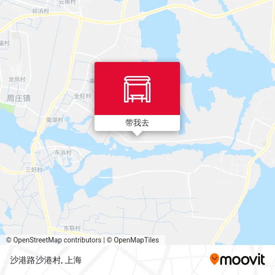 沙港路沙港村地图