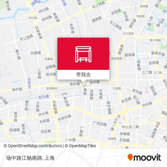 场中路江杨南路地图