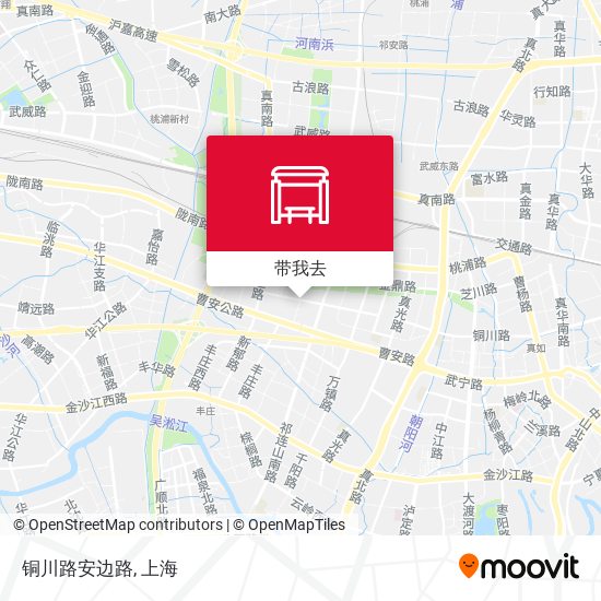 铜川路安边路地图