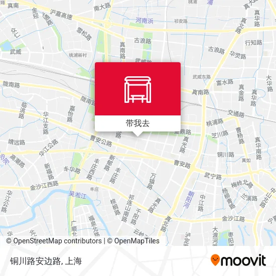 铜川路安边路地图
