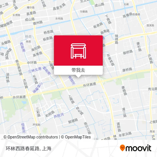环林西路春延路地图