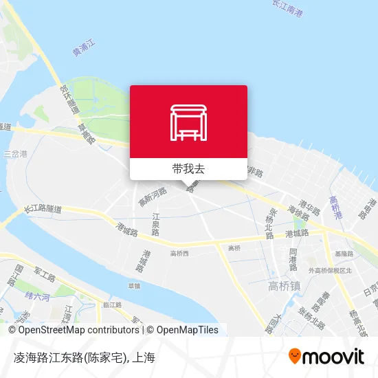 凌海路江东路(陈家宅)地图