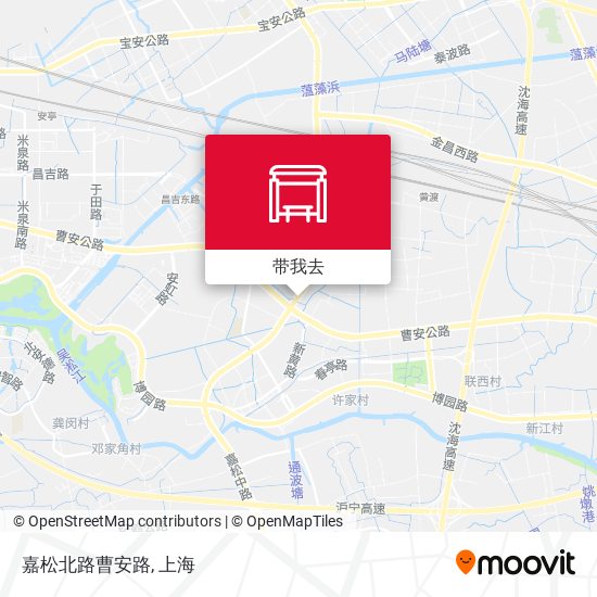 嘉松北路曹安路地图