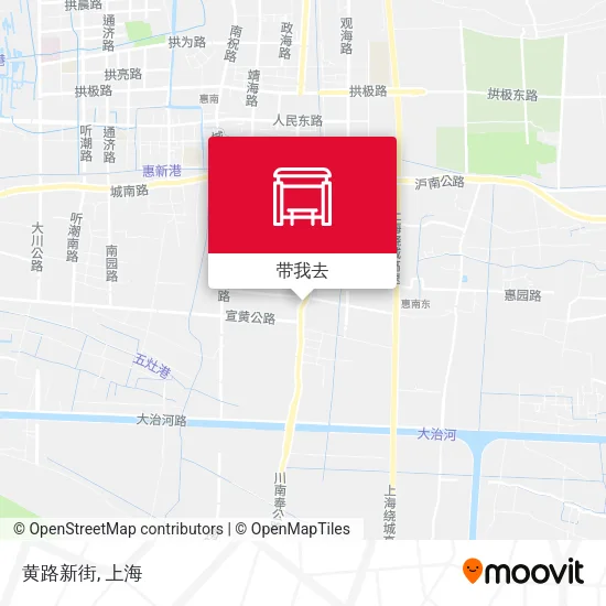 黄路新街地图