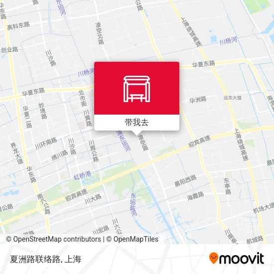 夏洲路联络路地图
