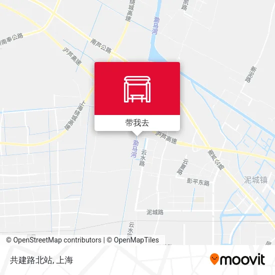 共建路北站地图