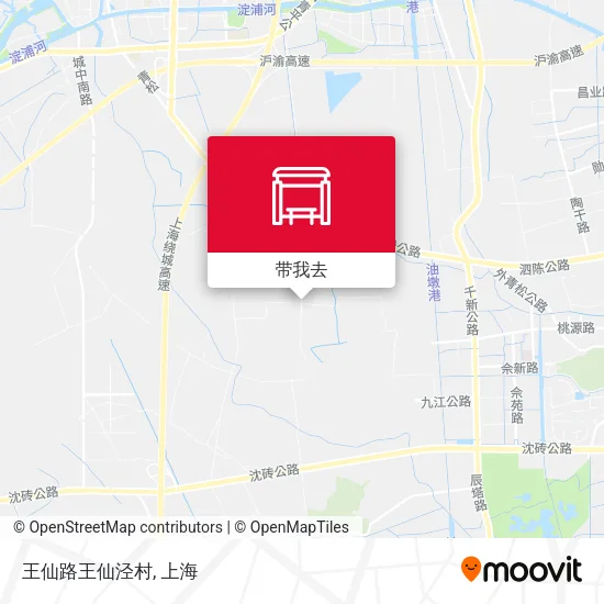 王仙路王仙泾村地图