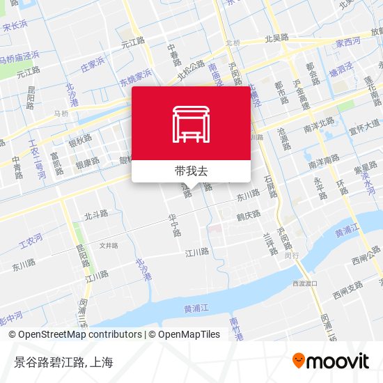 景谷路碧江路地图